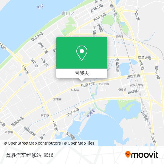鑫胜汽车维修站地图
