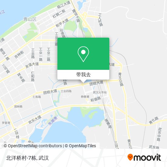 北洋桥村-7栋地图
