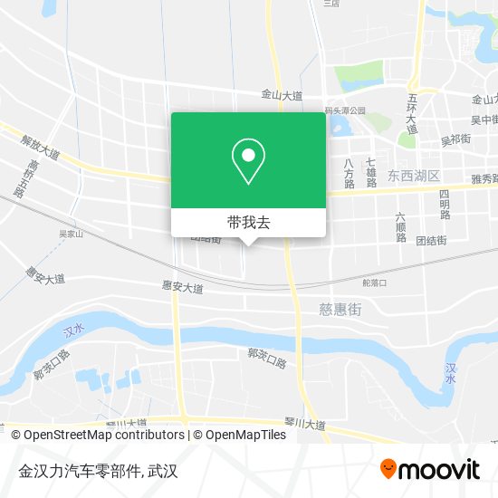 金汉力汽车零部件地图