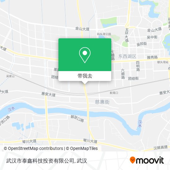 武汉市泰鑫科技投资有限公司地图