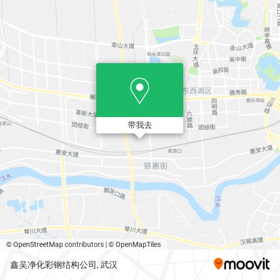 鑫吴净化彩钢结构公司地图