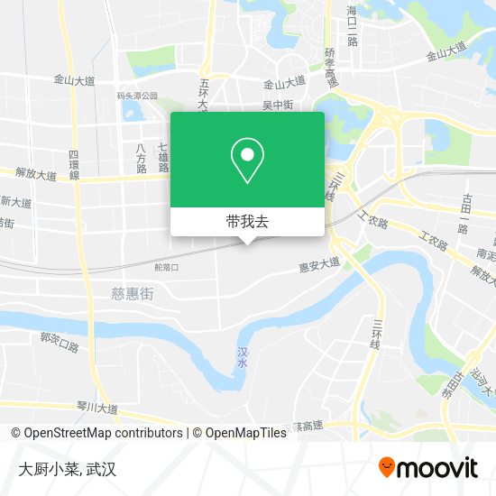 大厨小菜地图