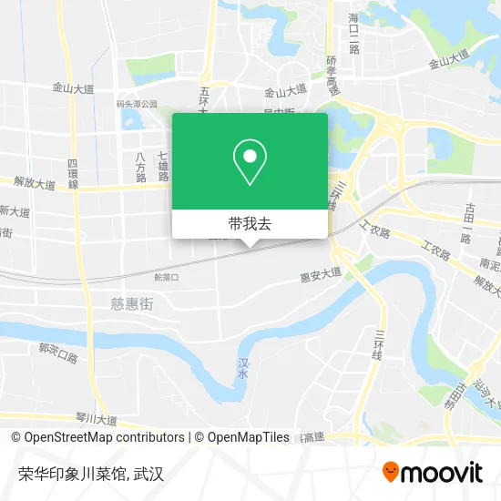 荣华印象川菜馆地图