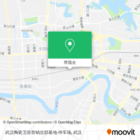 武汉陶瓷卫浴营销总部基地-停车场地图