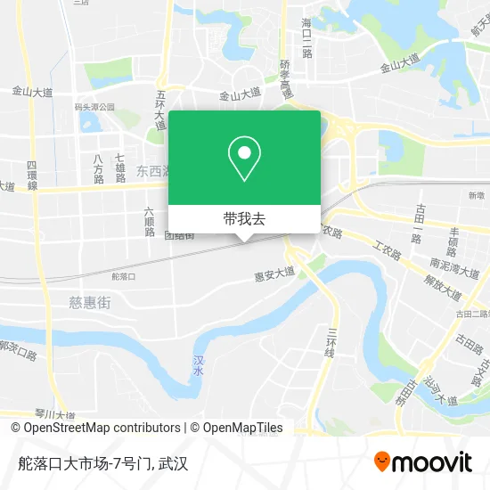 舵落口大市场-7号门地图