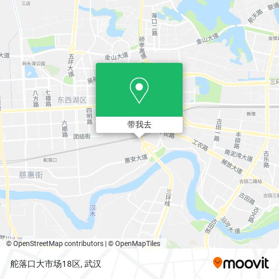 舵落口大市场18区地图