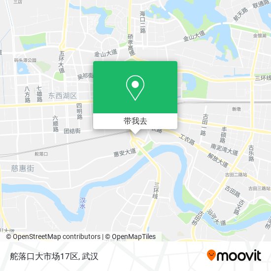 舵落口大市场17区地图
