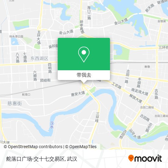 舵落口广场-交十七交易区地图
