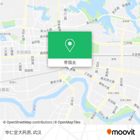 华仁堂大药房地图