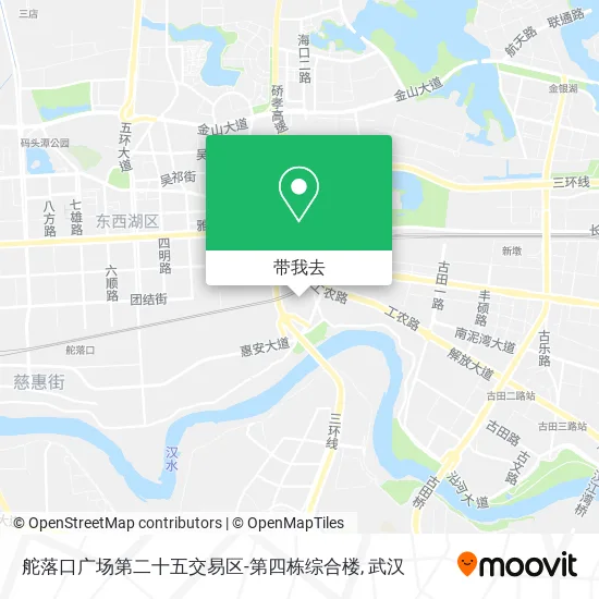 舵落口广场第二十五交易区-第四栋综合楼地图