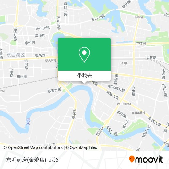 东明药房(金舵店)地图
