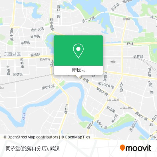 同济堂(舵落口分店)地图