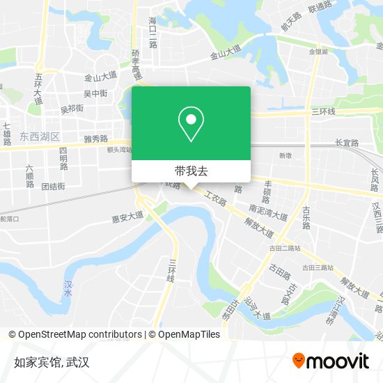 如家宾馆地图