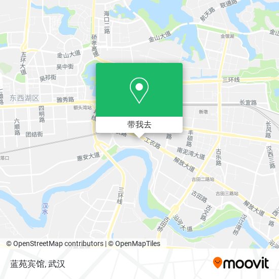 蓝苑宾馆地图