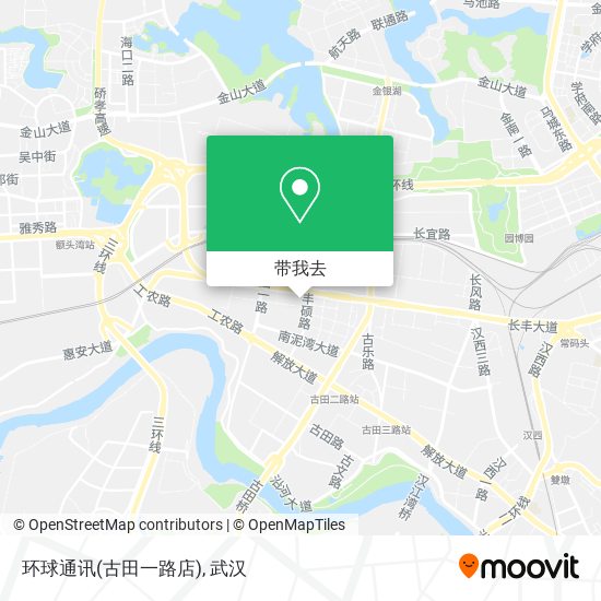 环球通讯(古田一路店)地图