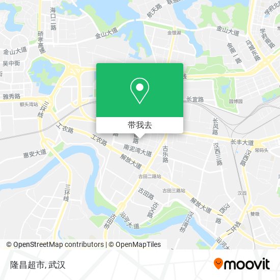 隆昌超市地图
