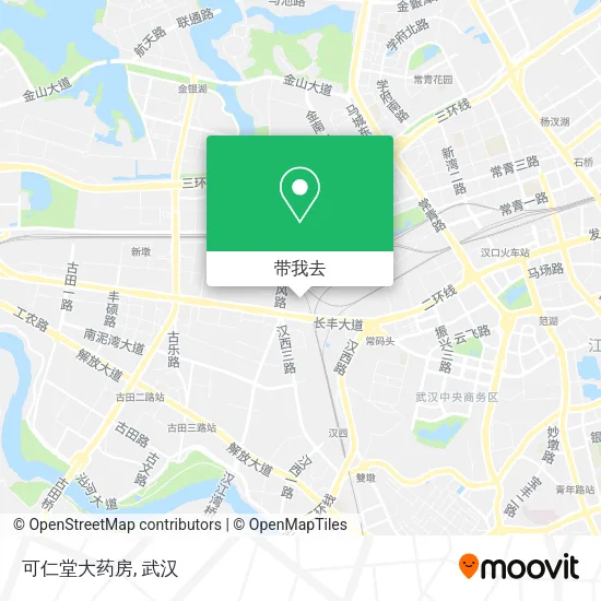 可仁堂大药房地图
