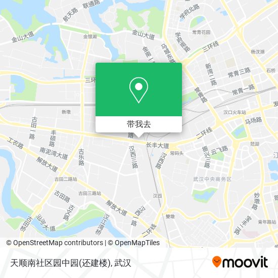 天顺南社区园中园(还建楼)地图