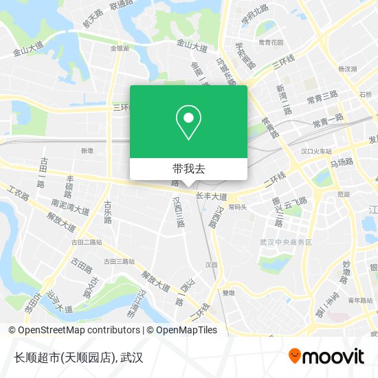 长顺超市(天顺园店)地图