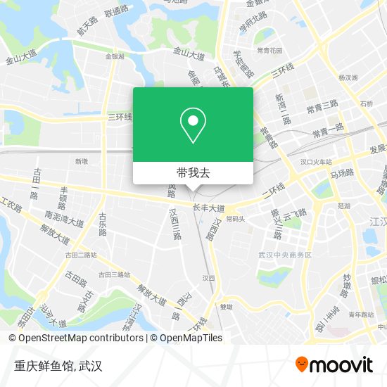 重庆鲜鱼馆地图