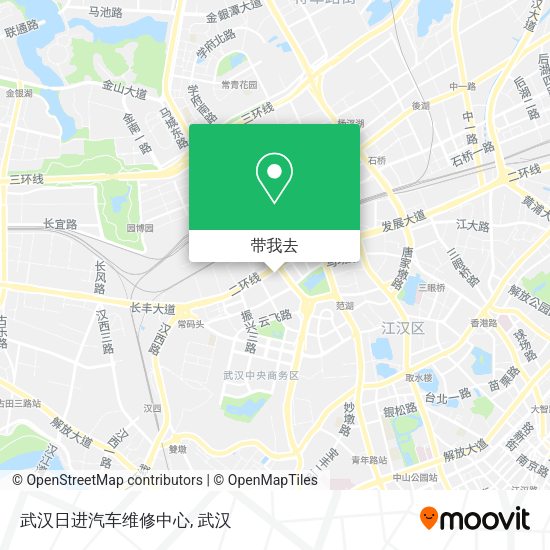 武汉日进汽车维修中心地图