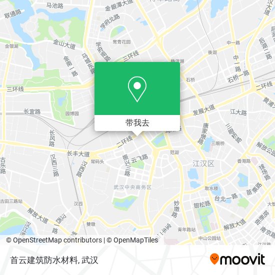 首云建筑防水材料地图