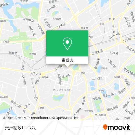 美姬精致店地图