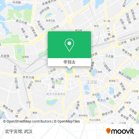 宏宇宾馆地图
