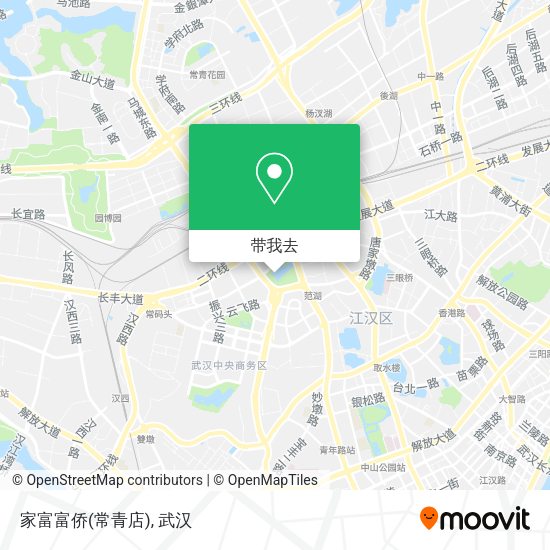 家富富侨(常青店)地图