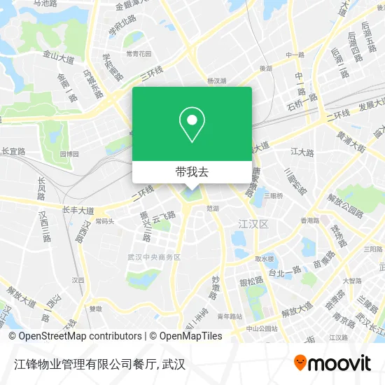 江锋物业管理有限公司餐厅地图