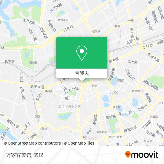 万家客菜馆地图