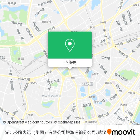湖北公路客运（集团）有限公司旅游运输分公司地图