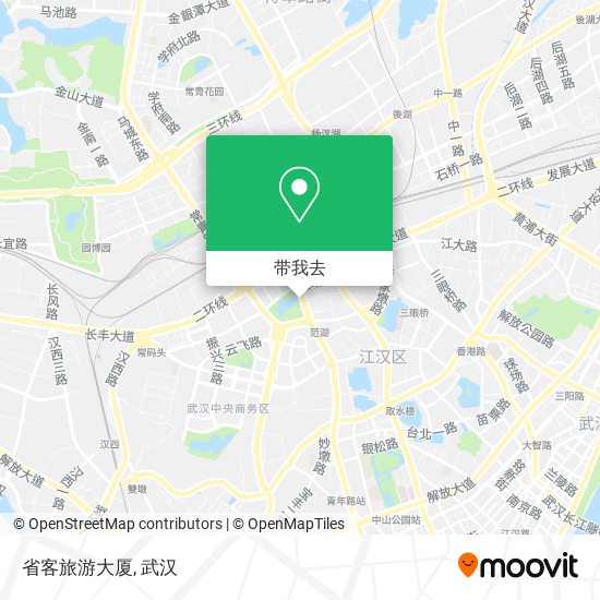 省客旅游大厦地图