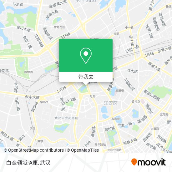 白金领域-A座地图