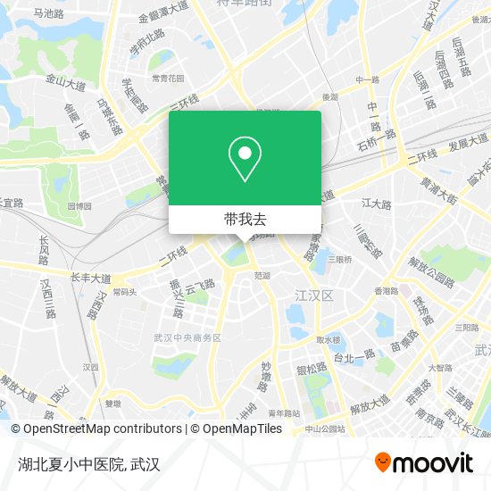 湖北夏小中医院地图