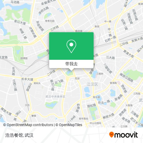 浩浩餐馆地图