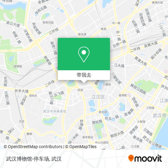 武汉博物馆-停车场地图
