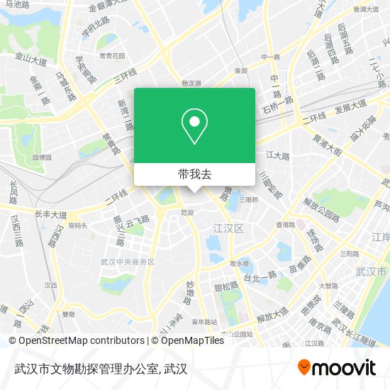 武汉市文物勘探管理办公室地图