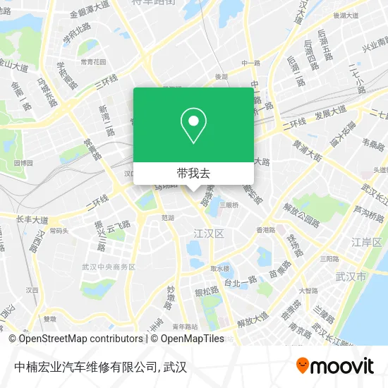 中楠宏业汽车维修有限公司地图