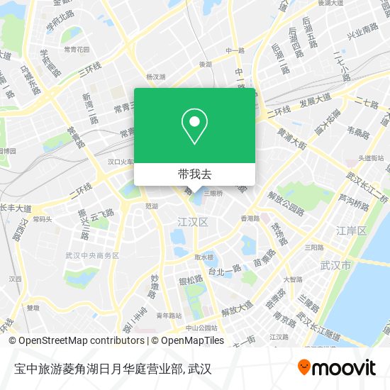 宝中旅游菱角湖日月华庭营业部地图
