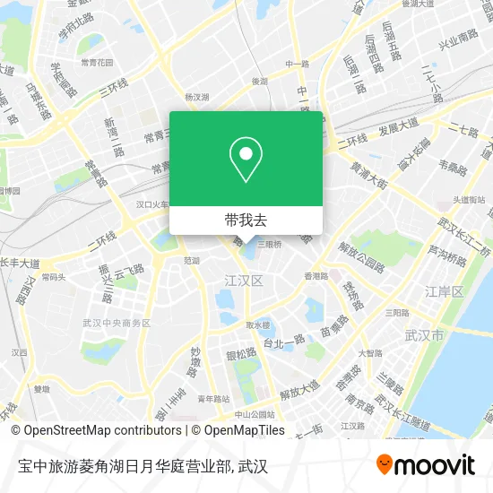 宝中旅游菱角湖日月华庭营业部地图