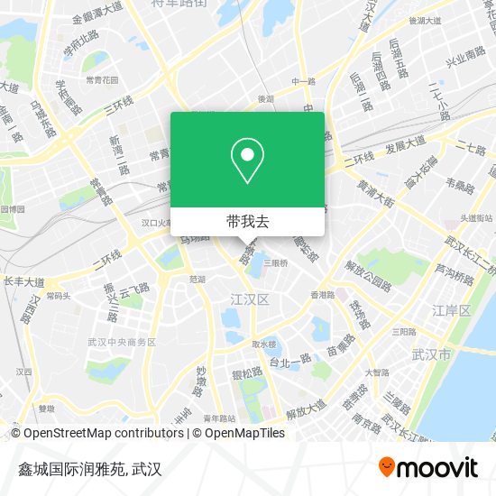 鑫城国际润雅苑地图