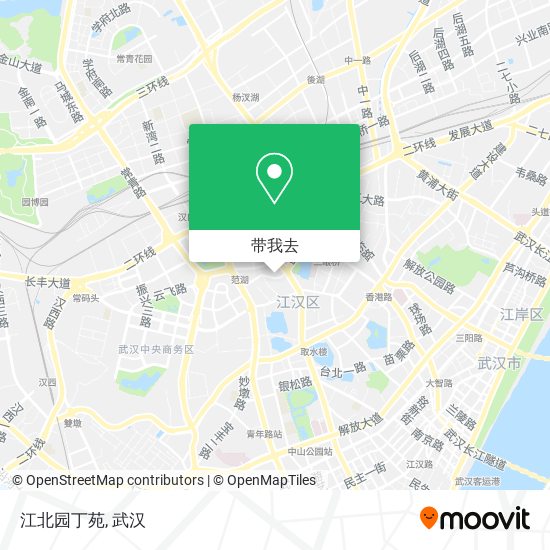 江北园丁苑地图