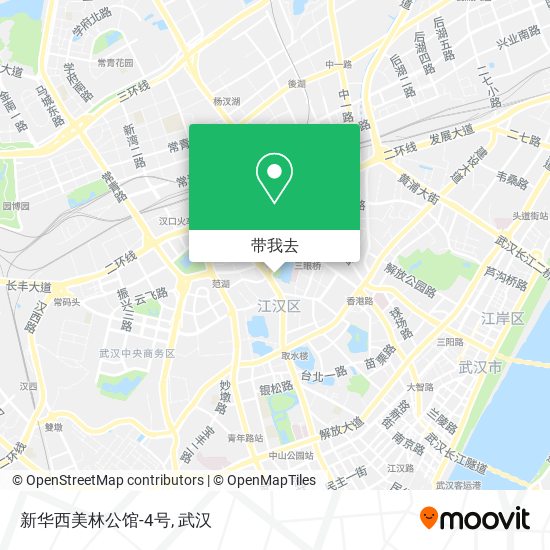 新华西美林公馆-4号地图