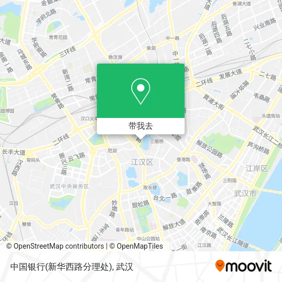 中国银行(新华西路分理处)地图