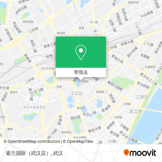 索兰国际（武汉店）地图