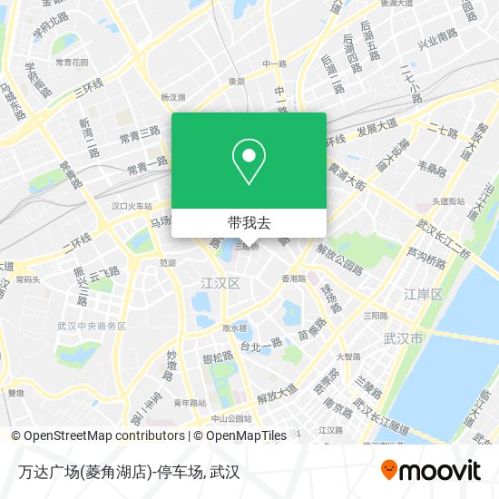 万达广场(菱角湖店)-停车场地图