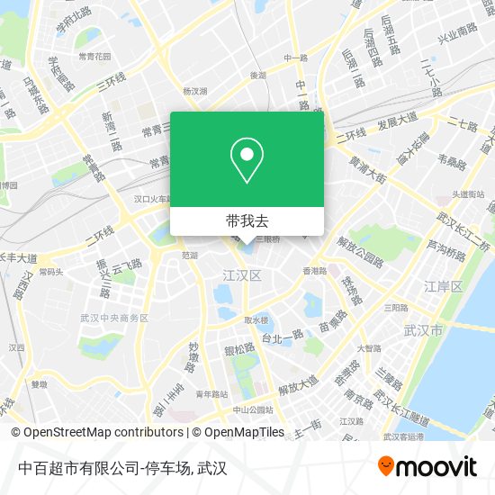 中百超市有限公司-停车场地图