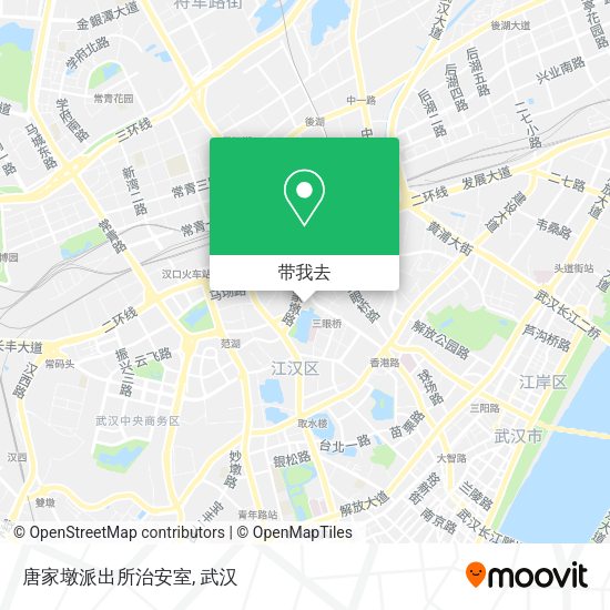 唐家墩派出所治安室地图