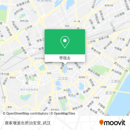 唐家墩派出所治安室地图